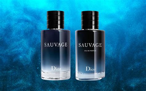 dior sauvage perfume vs edp